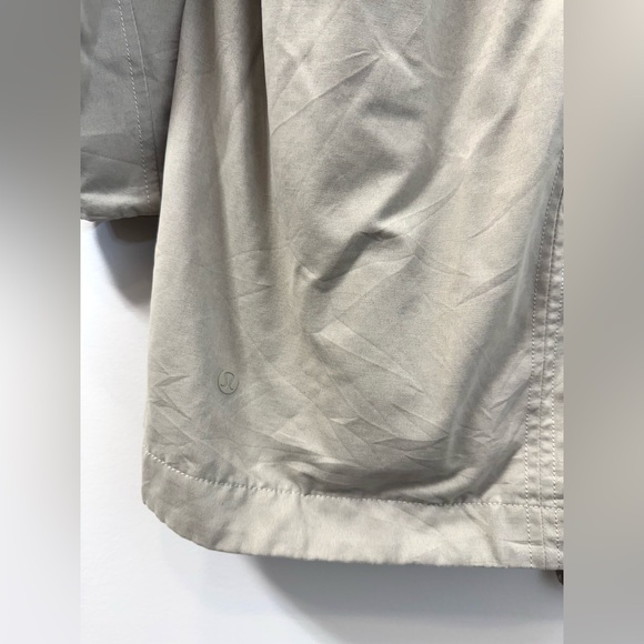 Lululemon Always There Short Trench Coat Raw Linen - Picture 7 of 14